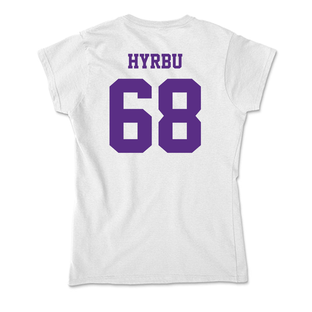 Furman - NCAA Football : Tim Hyrbu - Classic Shersey Soft Style Women’s T-Shirt-1