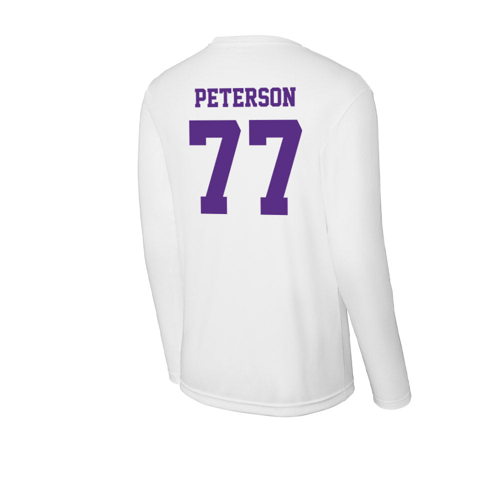 Furman - NCAA Football : Parker Peterson - Classic Shersey Activewear Long Sleeve T-Shirt-1