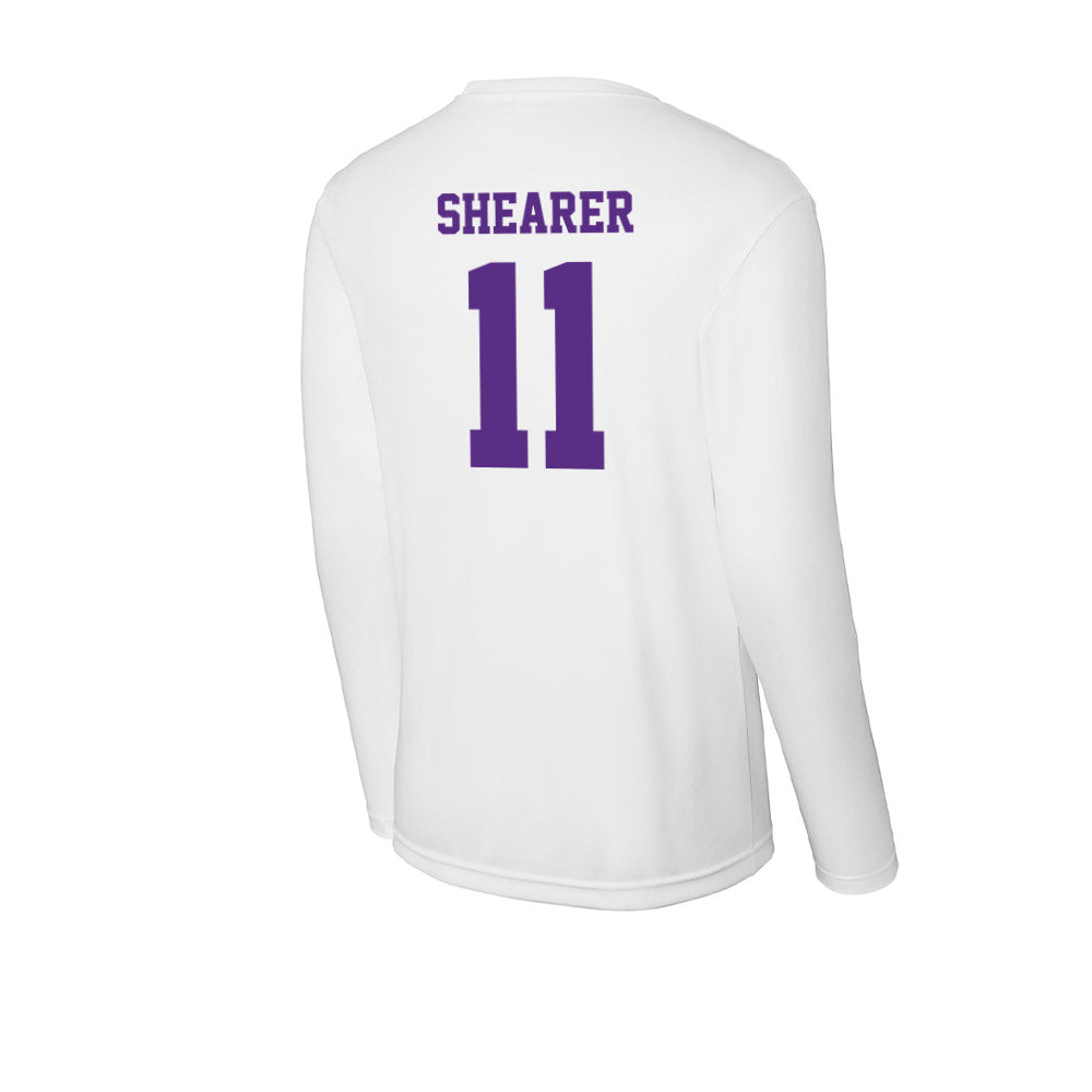 Furman - NCAA Women's Lacrosse : Abby Shearer - Activewear Long Sleeve T-Shirt-1