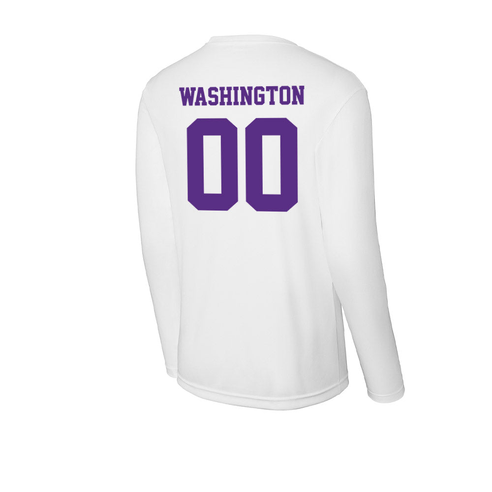 Furman - NCAA Football : Ethan Washington - Activewear Long Sleeve T-Shirt-1