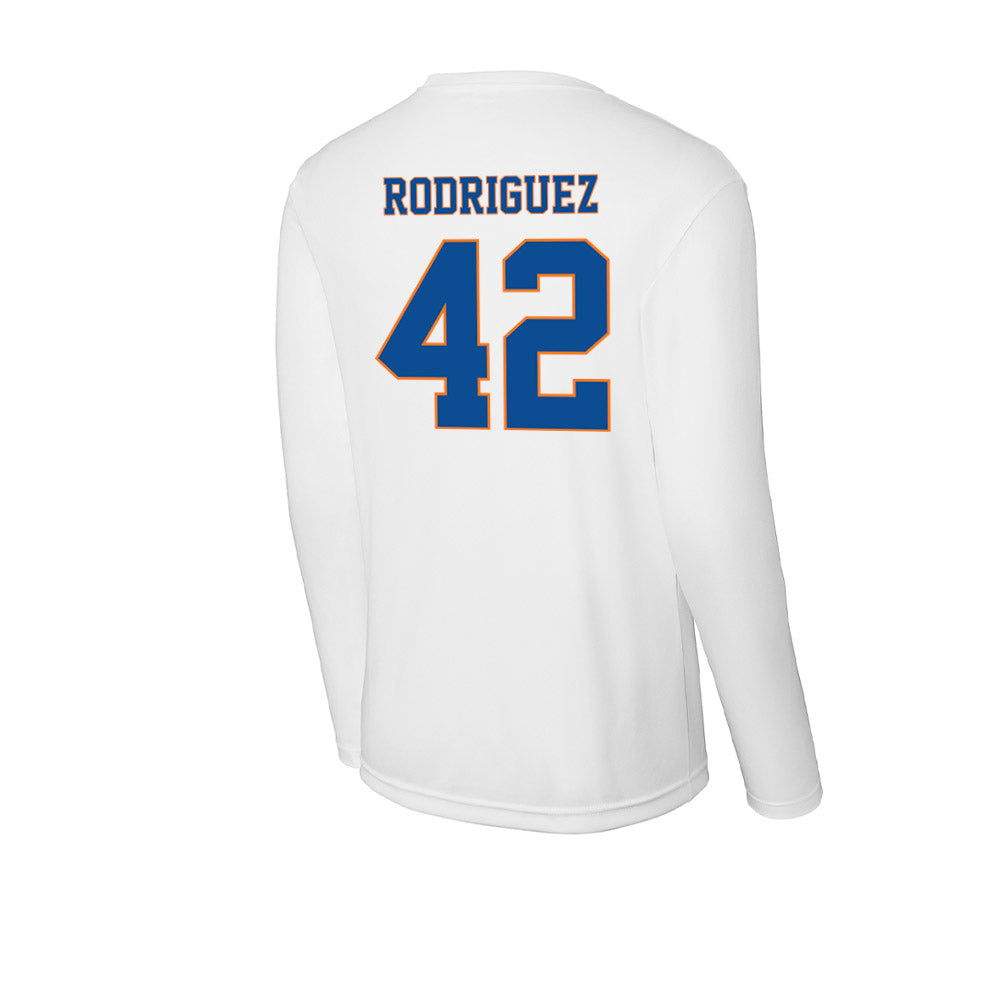 Texas Arlington - NCAA Women's Basketball : Jeanne Rodriguez - Activewear Long Sleeve T-Shirt-1