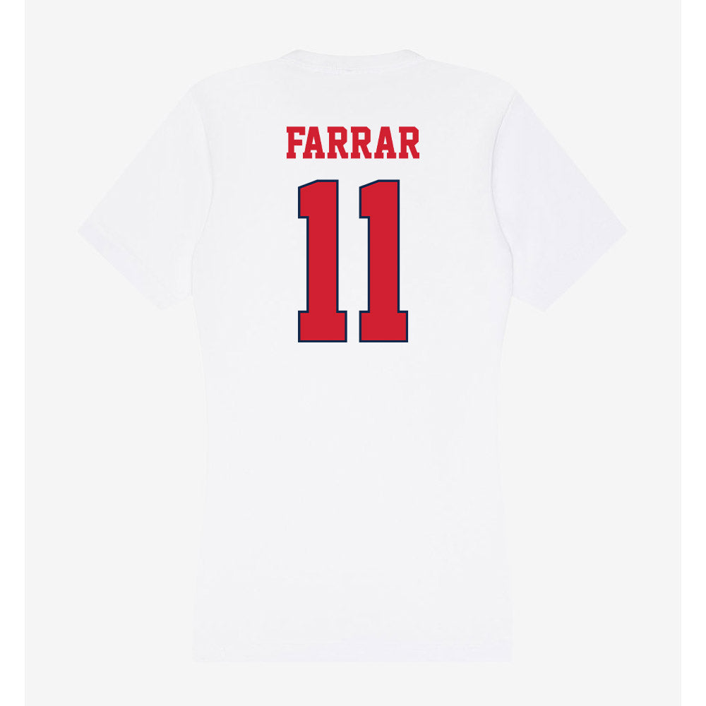 Fresno State - NCAA Football : Jayon Farrar - Women's V-Neck T-Shirt-1