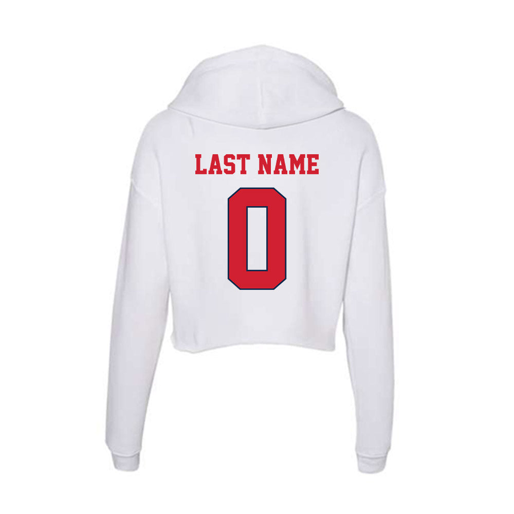 Fresno State - Dance Team : Jordyn Carpenter - Women's Crop Fleece Hoodie-1