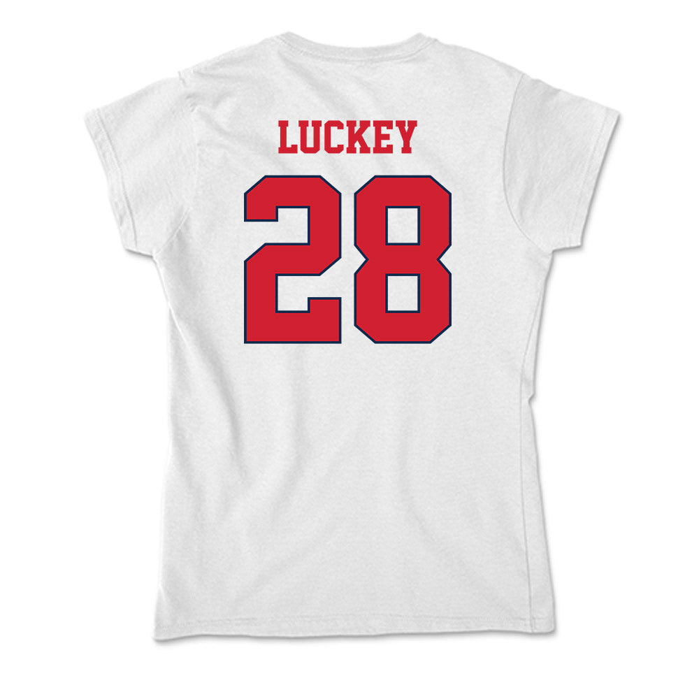 Fresno State - NCAA Football : Jhadis Luckey - Soft Style Women’s T-Shirt-1