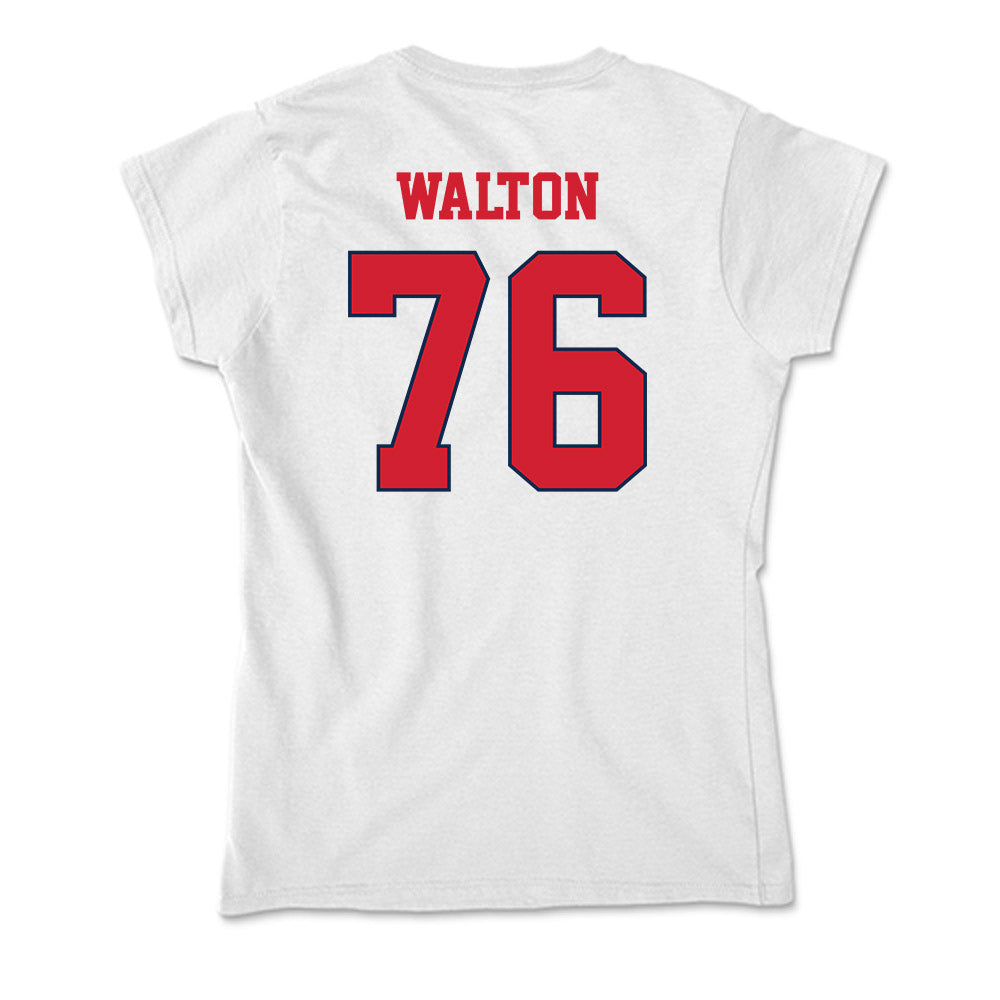 Fresno State - NCAA Football : Brayden Walton - Soft Style Women’s T-Shirt-1