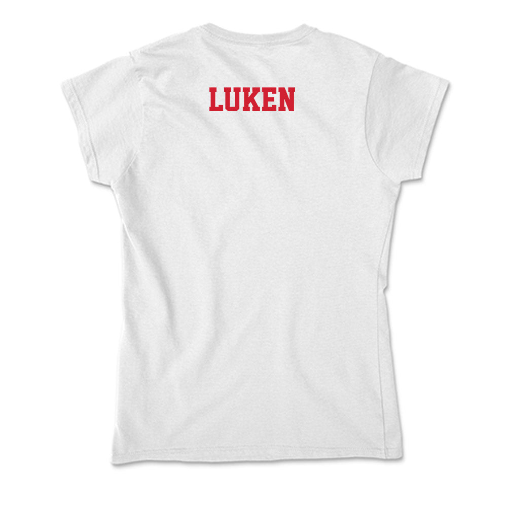 Fresno State - NCAA Women's Swimming & Diving : Clare Luken - Soft Style Women’s T-Shirt-1