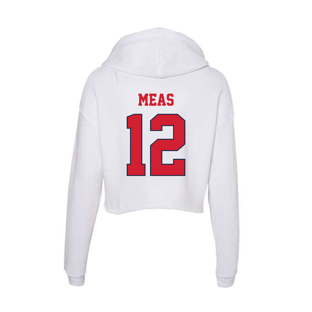 Fresno State - Dance Team : Cianna Meas - Women's Crop Fleece Hoodie-1