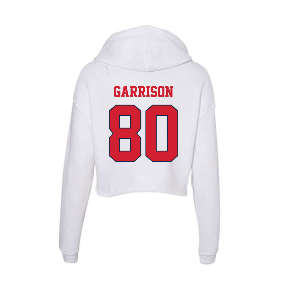 Fresno State - NCAA Football : Jaylen Garrison - Women's Crop Fleece Hoodie-1