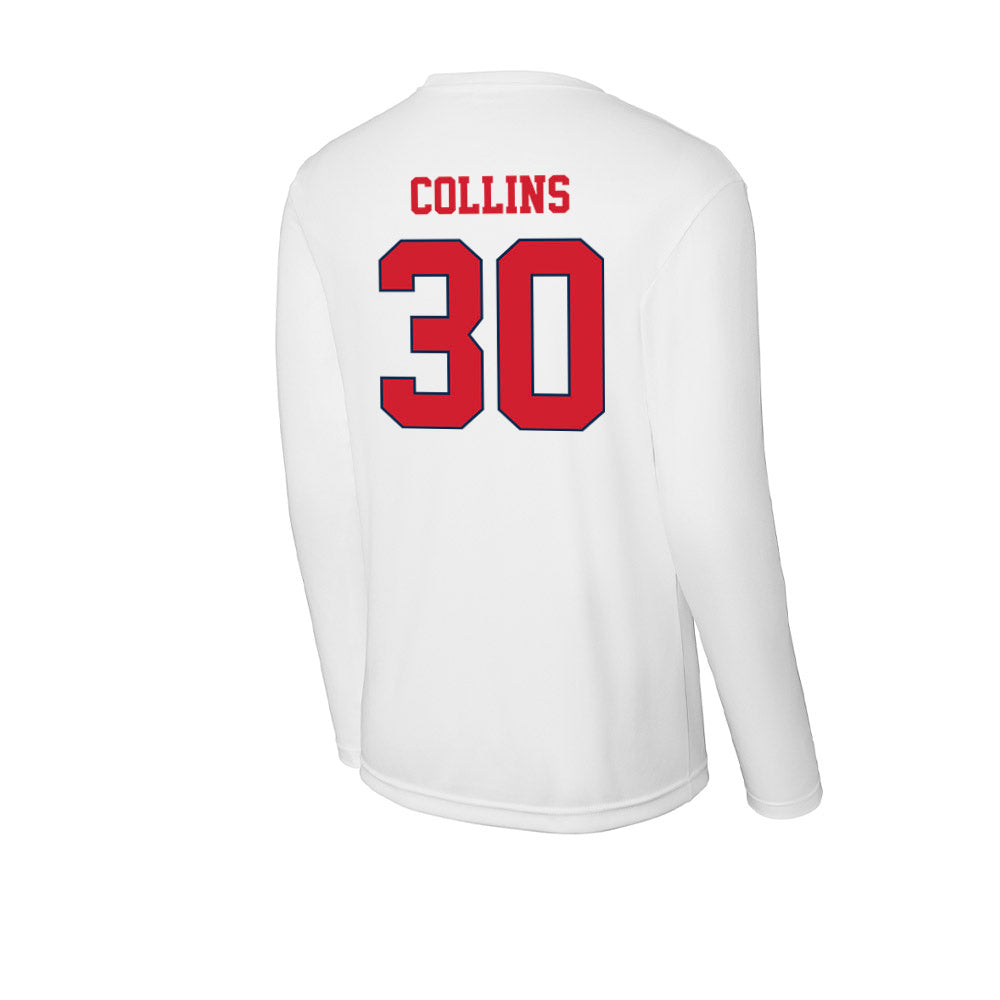 Fresno State - NCAA Baseball : Sky Collins - Activewear Long Sleeve T-Shirt-1
