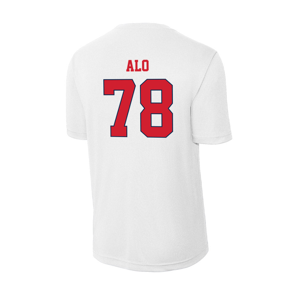 Fresno State - NCAA Softball : Lorraine Alo - Activewear T-Shirt-1