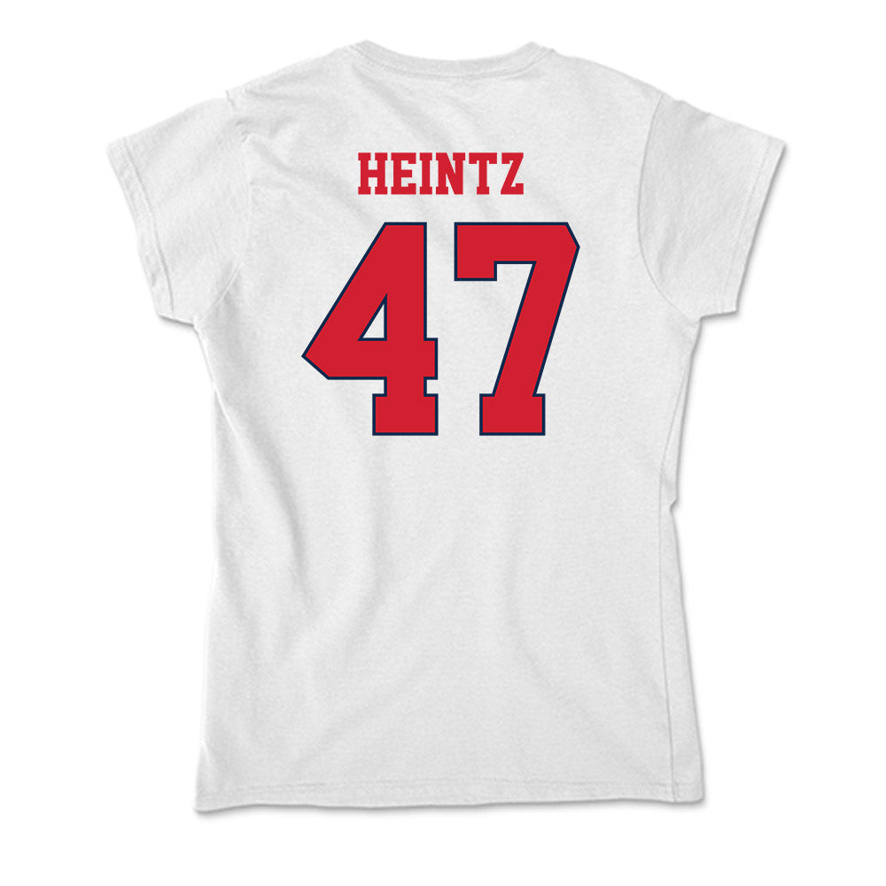 Fresno State - NCAA Baseball : Parker Heintz - Soft Style Women’s T-Shirt-1