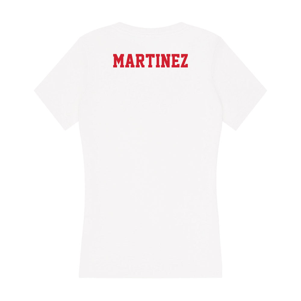 Fresno State - NCAA Cheerleading : Brianna Martinez - Women's V-Neck T-Shirt-1