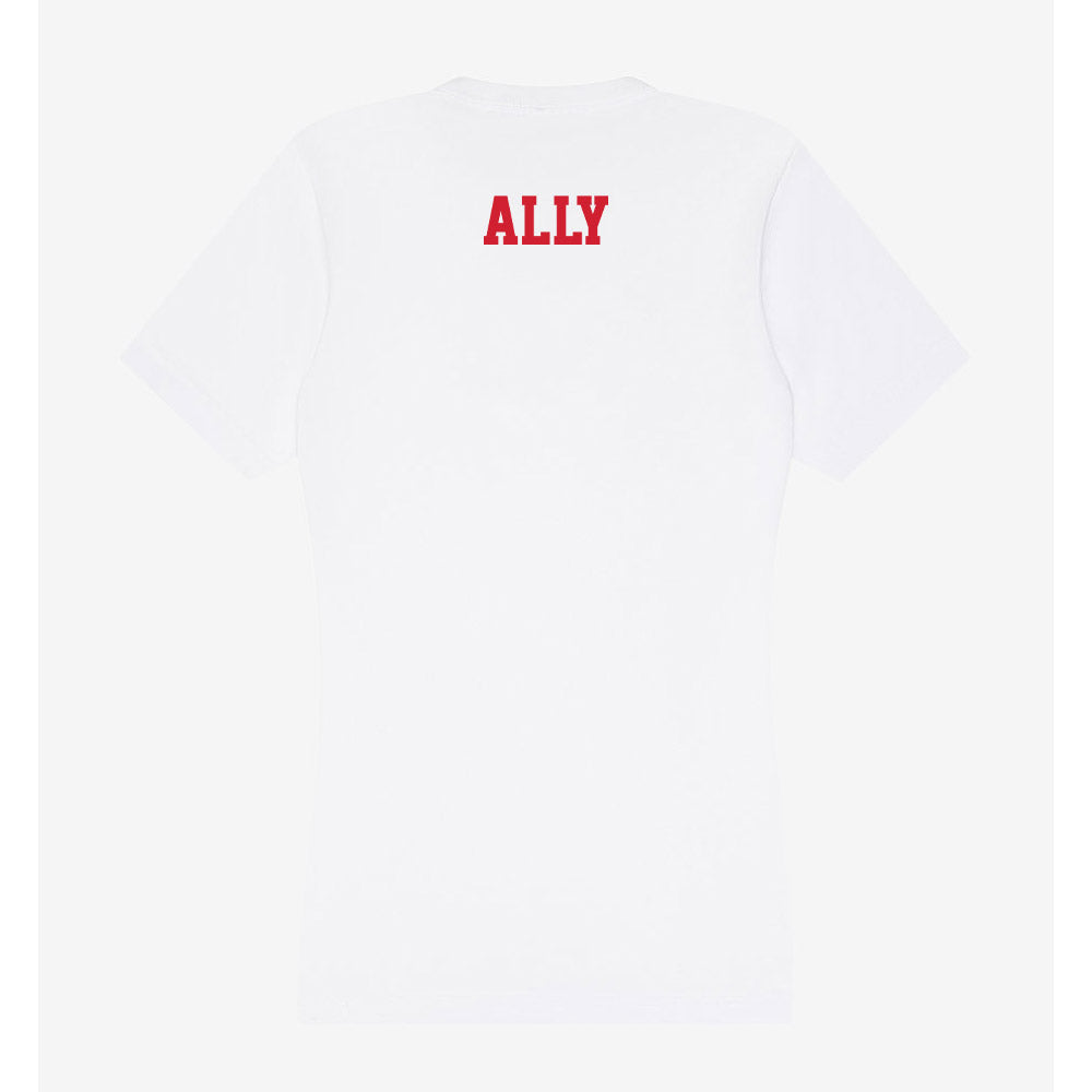 Fresno State - NCAA Women's Swimming & Diving : Grace Ally - Women's V-Neck T-Shirt-1