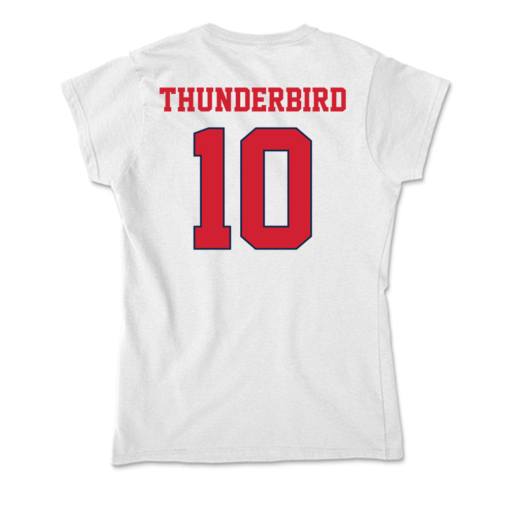 Fresno State - NCAA Football : Kvion Thunderbird - Soft Style Women’s T-Shirt-1