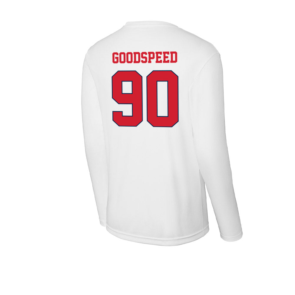 Fresno State - NCAA Football : Logan Goodspeed - Activewear Long Sleeve T-Shirt-1