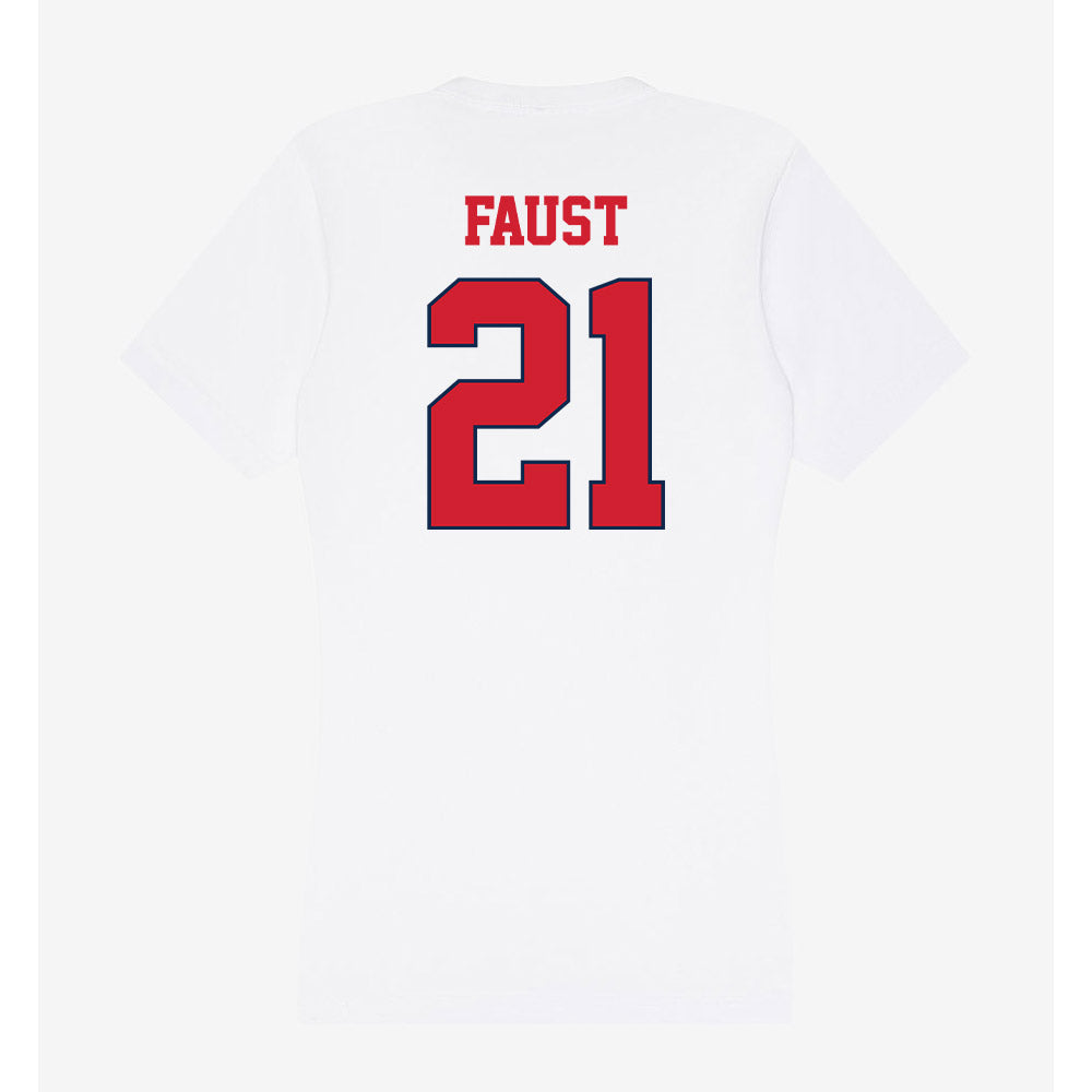 Fresno State - NCAA Baseball : Owen Faust - Women's V-Neck T-Shirt-1