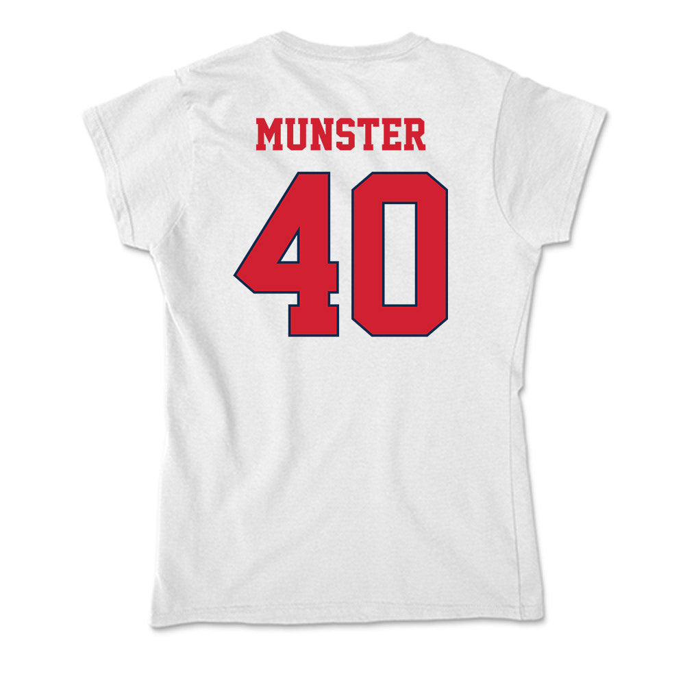 Fresno State - NCAA Baseball : Cayden Munster - Soft Style Women’s T-Shirt-1