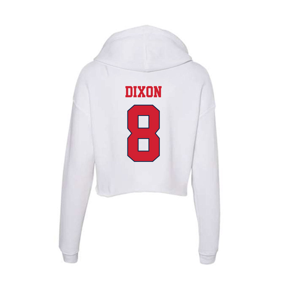Fresno State - NCAA Softball : Leila Dixon - Women's Crop Fleece Hoodie-1