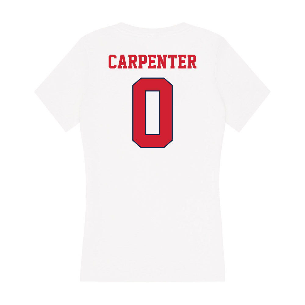 Fresno State - Dance Team : Jordyn Carpenter - Women's V-Neck T-Shirt-1