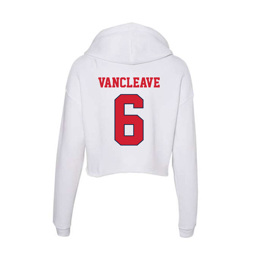 Fresno State - NCAA Softball : Mallory Vancleave - Women's Crop Fleece Hoodie-1
