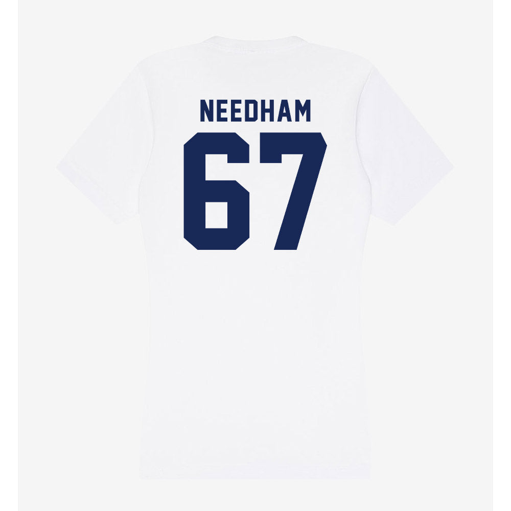 Rice - NCAA Football : Luke Needham - Women's V-Neck T-Shirt-1