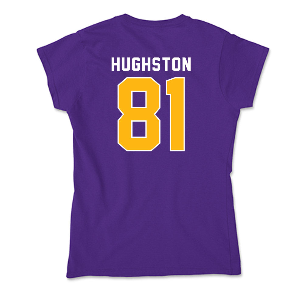 Northern Iowa - NCAA Football : Briggs Hughston - Soft Style Women’s T-Shirt-1