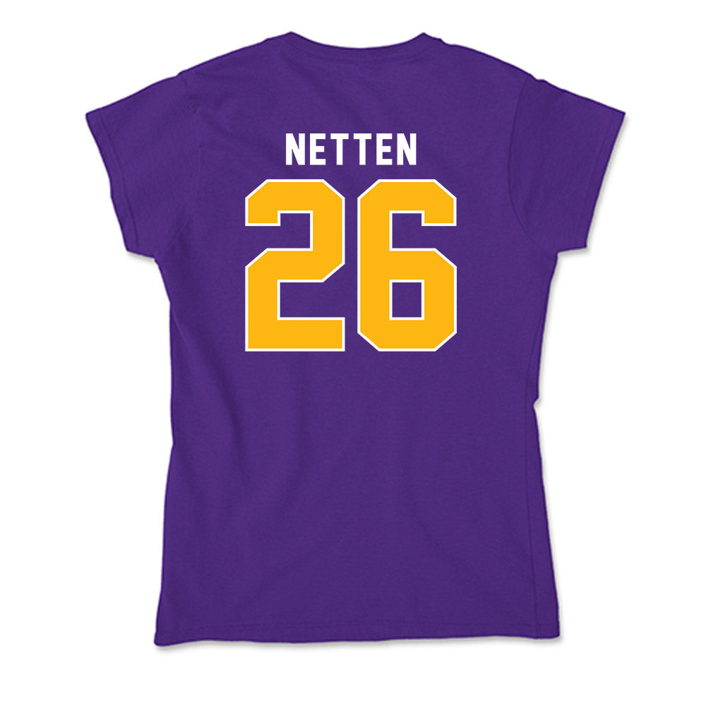 Northern Iowa - NCAA Softball : Finley Netten - Soft Style Women’s T-Shirt-1