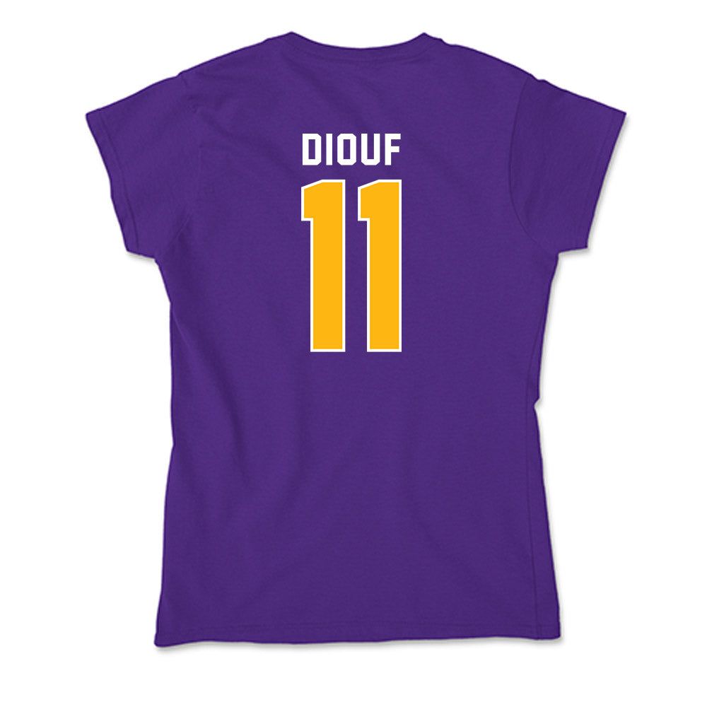 Northern Iowa - NCAA Men's Basketball : Ismael Diouf - Soft Style Women’s T-Shirt-1
