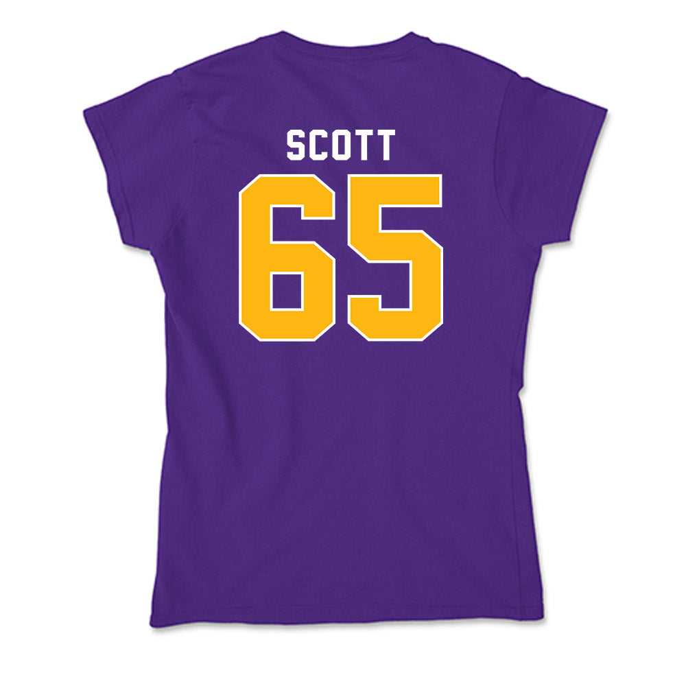 Northern Iowa - NCAA Football : Jimmy Scott - Soft Style Women’s T-Shirt-1