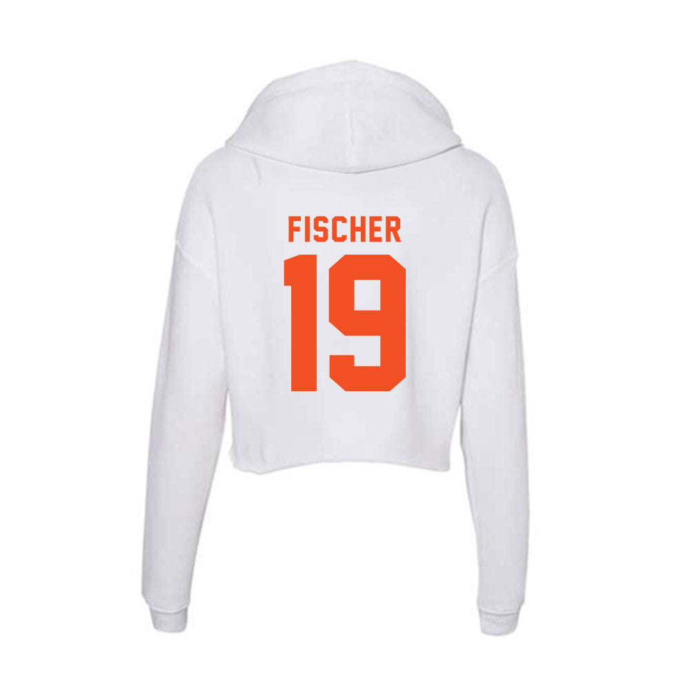UTRGV - NCAA Baseball : Chayton Fischer - Women's Crop Fleece Hoodie-1