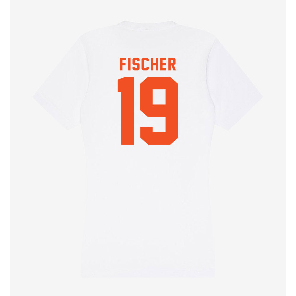 UTRGV - NCAA Baseball : Chayton Fischer - Women's V-Neck T-Shirt-1