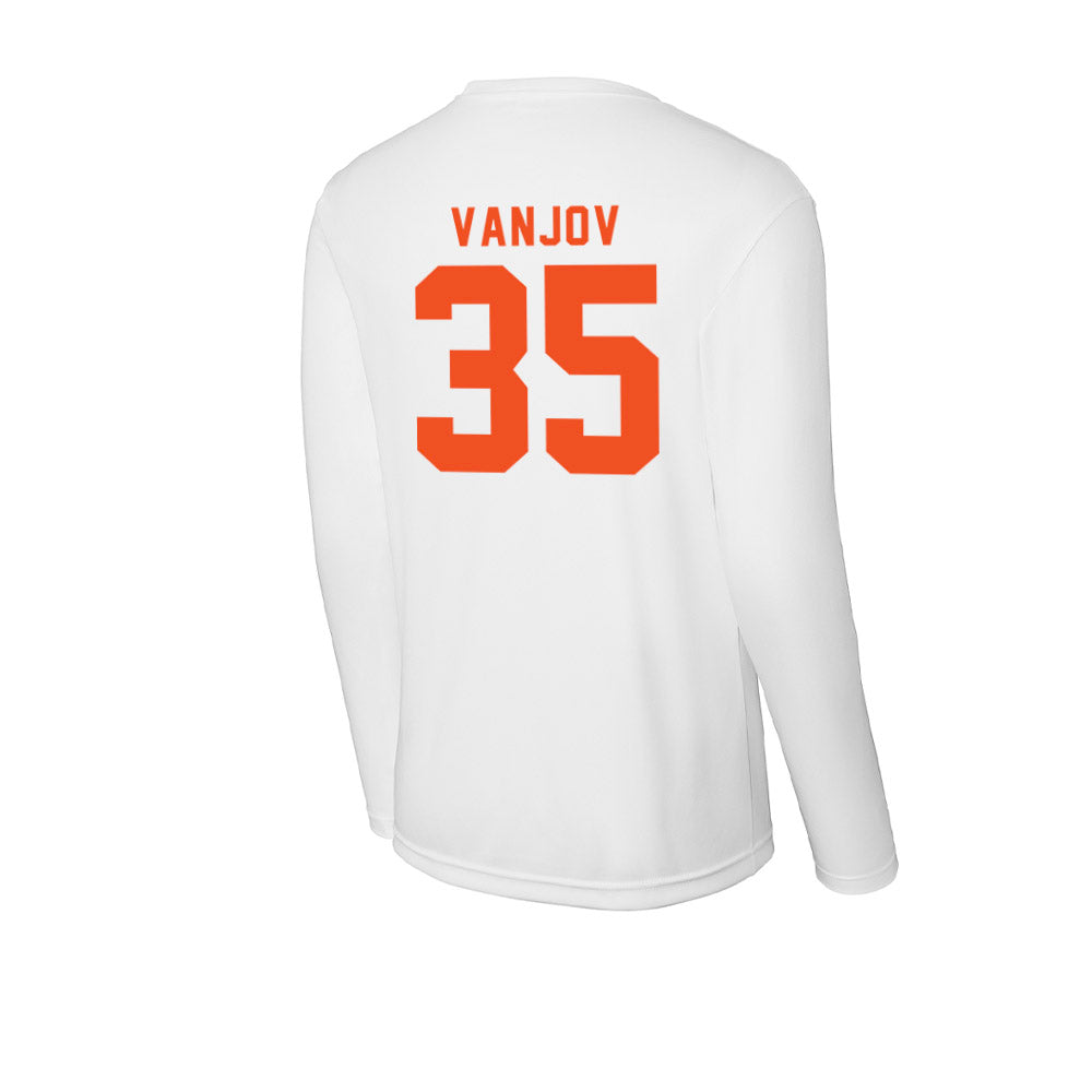UTRGV - NCAA Men's Basketball : Mustafo Vanjov - Activewear Long Sleeve T-Shirt-1