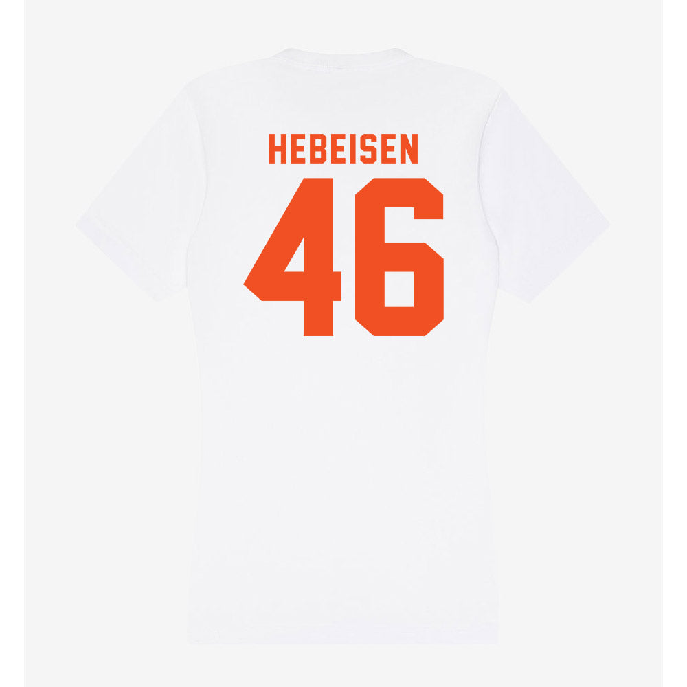 UTRGV - NCAA Football : Dax Hebeisen - Women's V-Neck T-Shirt-1