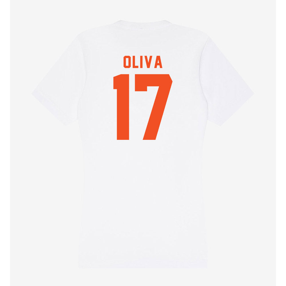 UTRGV - NCAA Baseball : Steven Oliva - Women's V-Neck T-Shirt-1