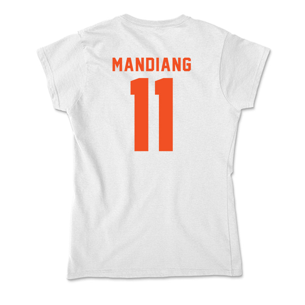 UTRGV - NCAA Men's Soccer : Malang Mandiang - Soft Style Women’s T-Shirt-1