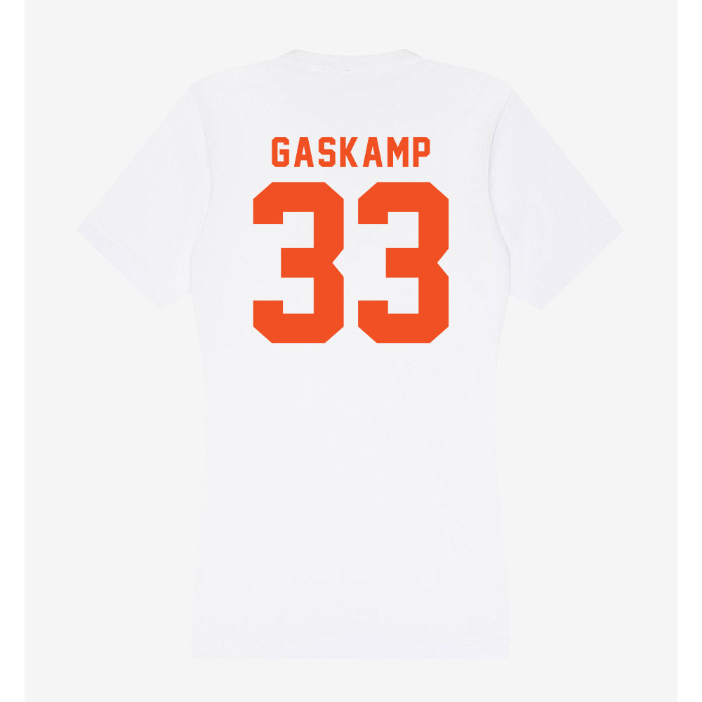 UTRGV - NCAA Football : Landen Gaskamp - Women's V-Neck T-Shirt-1