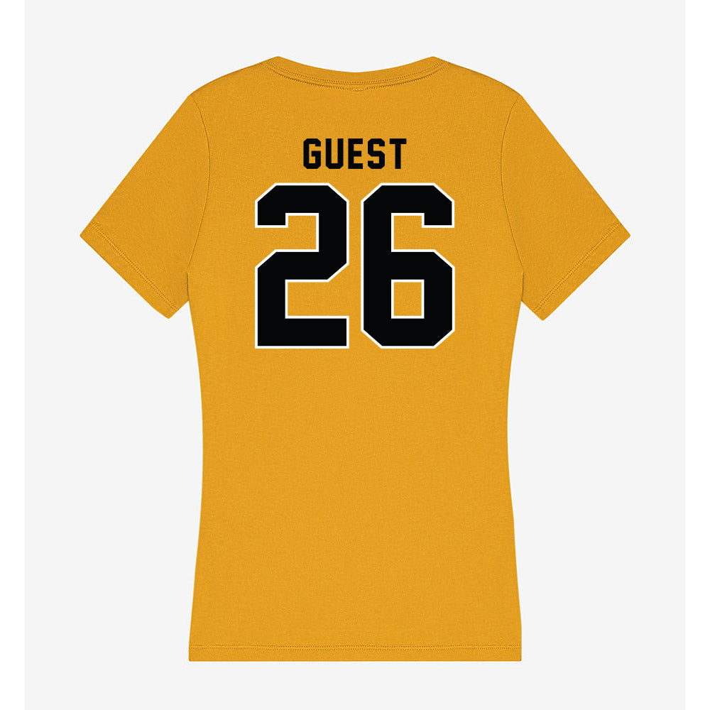 App State - NCAA Football : Max Guest - Women's V-Neck T-Shirt-1