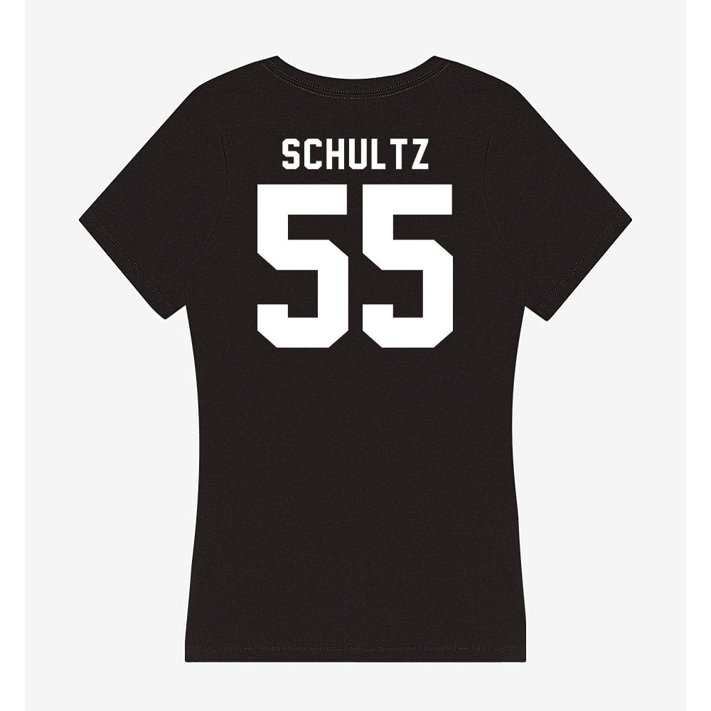 UW Green Bay - NCAA Women's Basketball : Meghan Schultz - Women's V-Neck T-Shirt-1