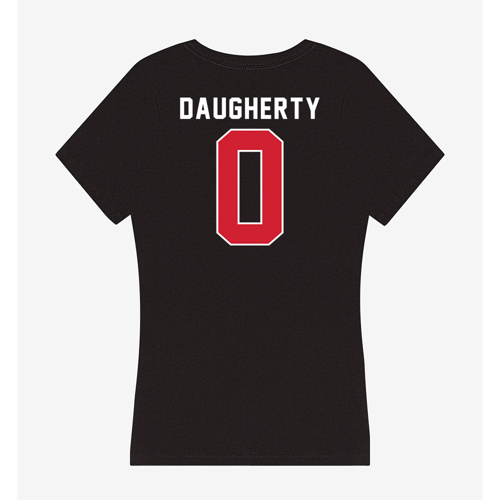 Illinois State - NCAA Men's Basketball : Jack Daugherty - Women's V-Neck T-Shirt-1