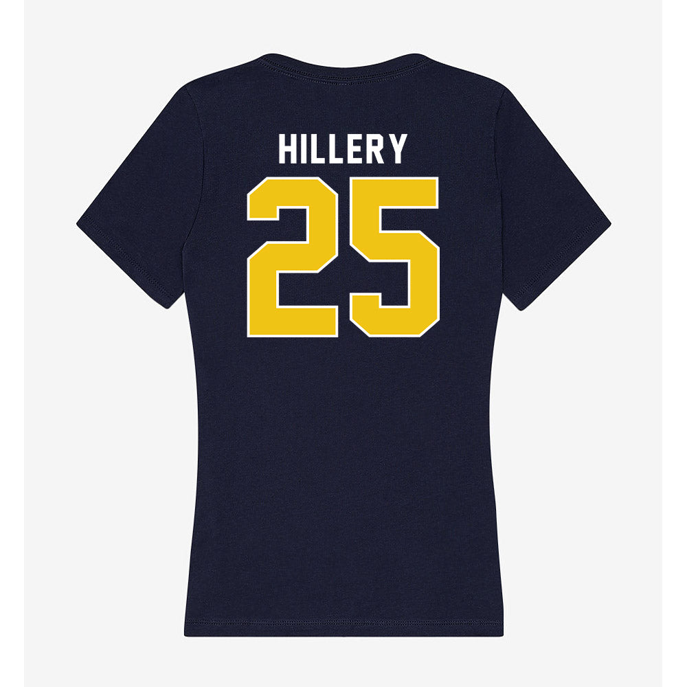La Salle - NCAA Acrobatics & Tumbling : Emya Hillery - Women's V-Neck T-Shirt-1