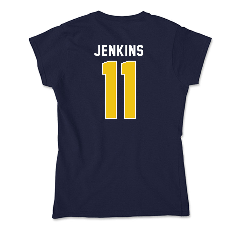 La Salle - NCAA Women's Basketball : Sania Jenkins - Soft Style Women’s T-Shirt-1