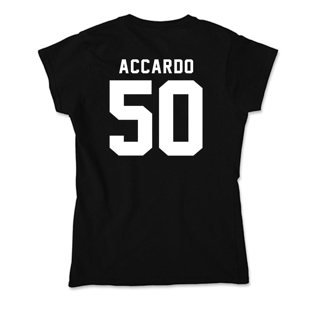 Siena - NCAA Men's Lacrosse : Johnny Accardo - Soft Style Women’s T-Shirt-1