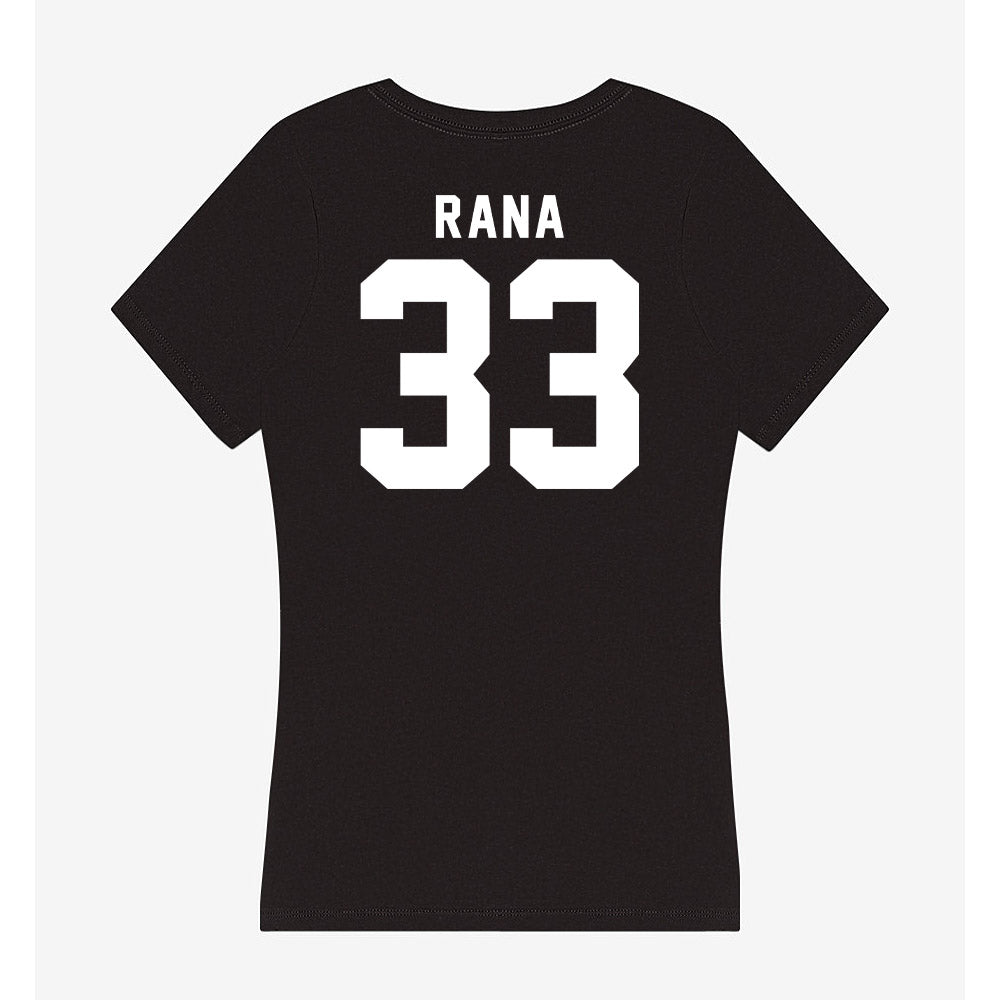 Siena - NCAA Men's Soccer : Nicky Rana - Women's V-Neck T-Shirt-1