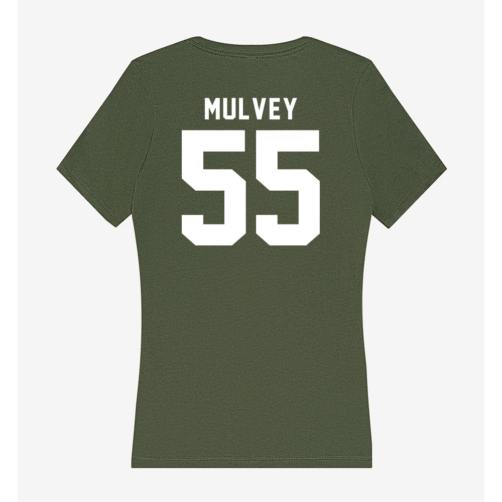 Siena - NCAA Men's Basketball : Riley Mulvey - Women's V-Neck T-Shirt-1