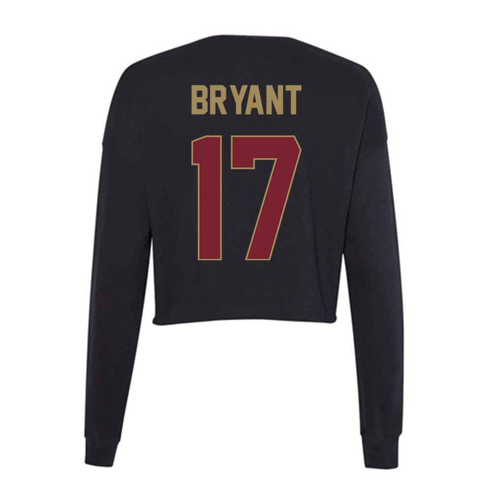 Charleston - NCAA Baseball : Carson Bryant - Women's Cropped Crew Fleece-1