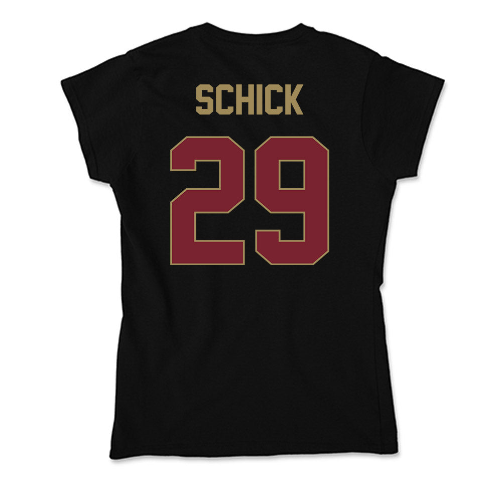 Charleston - NCAA Women's Soccer : Lyla Schick - Soft Style Women’s T-Shirt-1