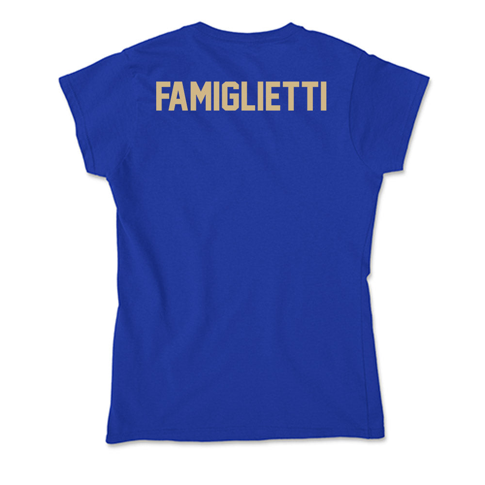 Tulsa - NCAA Women's Track & Field : Isabella Famiglietti - Soft Style Women’s T-Shirt-1
