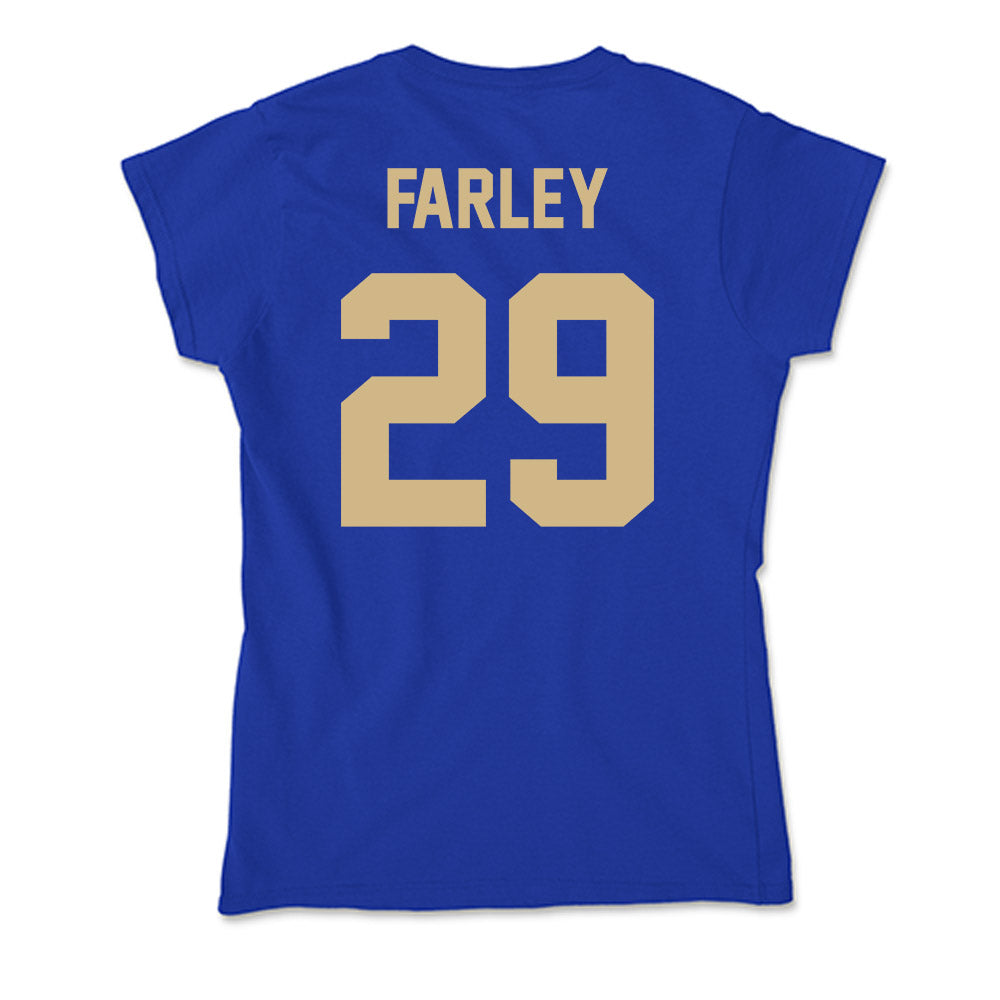 Tulsa - NCAA Football : Keynan Farley - Soft Style Women’s T-Shirt-1