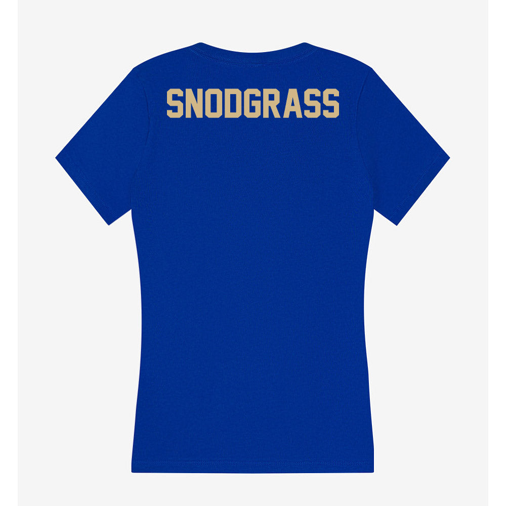 Tulsa - NCAA Women's Track & Field : Scout Snodgrass - Women's V-Neck T-Shirt-1