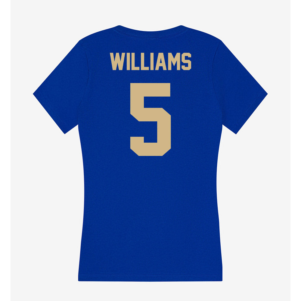 Tulsa - NCAA Football : Ashton Williams - Women's V-Neck T-Shirt-1